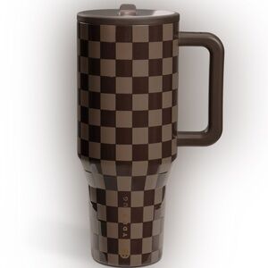 HYDROJUG 40 ounce Traveler in Autumn Checkers